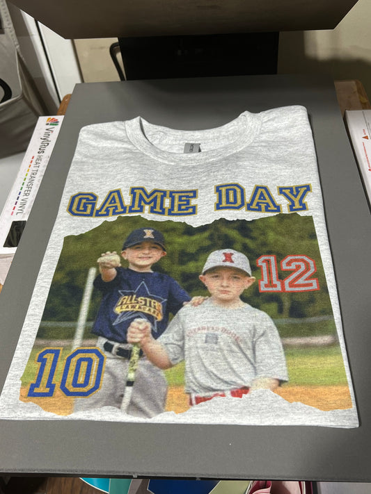 Personalized Game Day T-Shirt